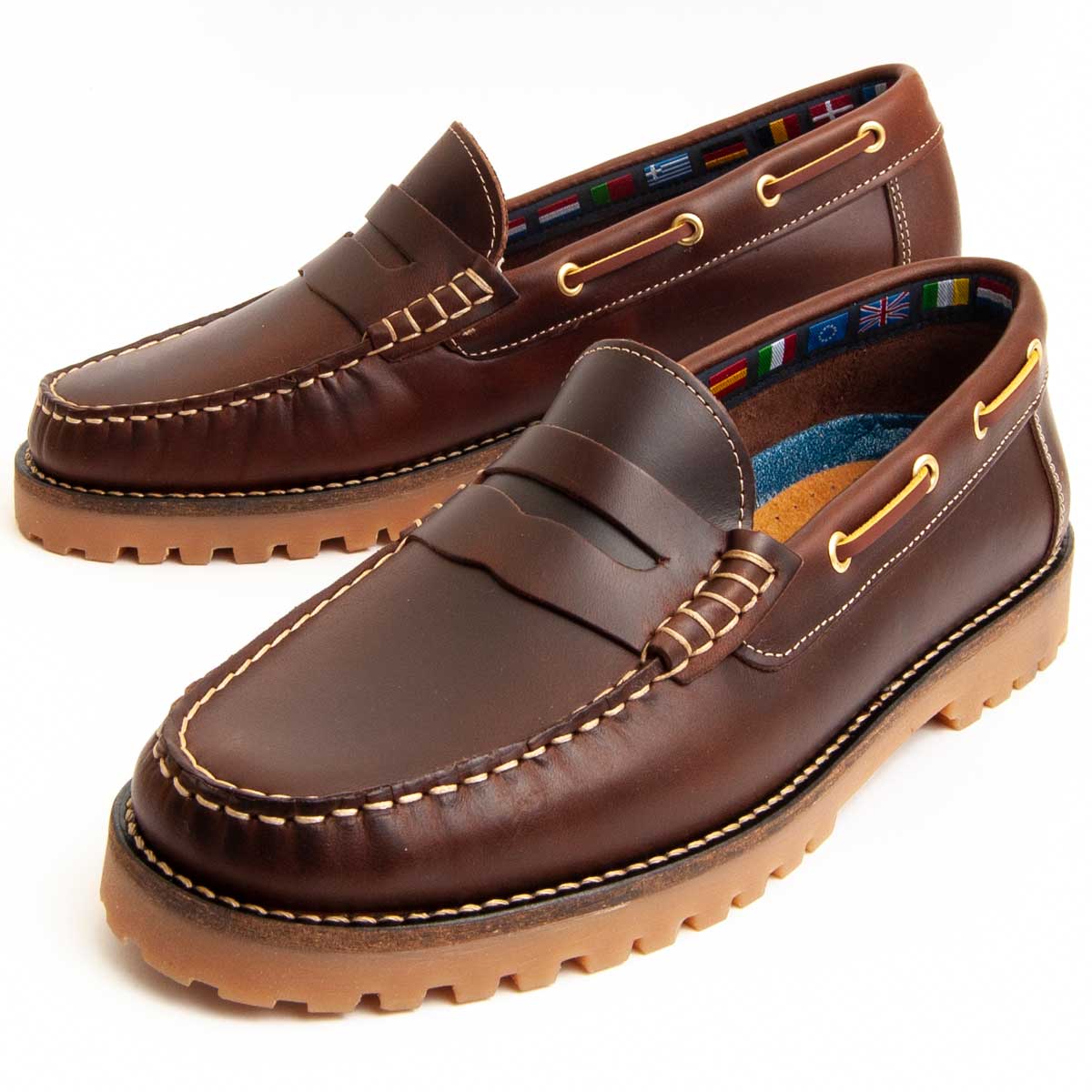 Purapiel  - Mocassim Purapiel Mocca2 Para Homem