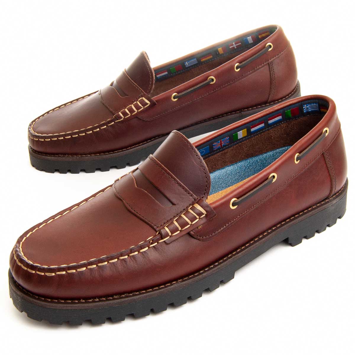 Purapiel  - Mocassim Purapiel Mocca3 Para Homem